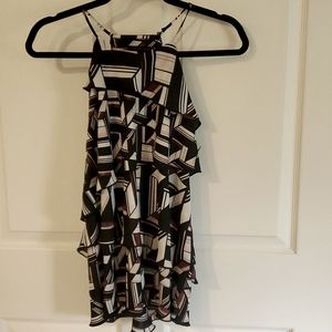 WHBM Flirty tiered halter